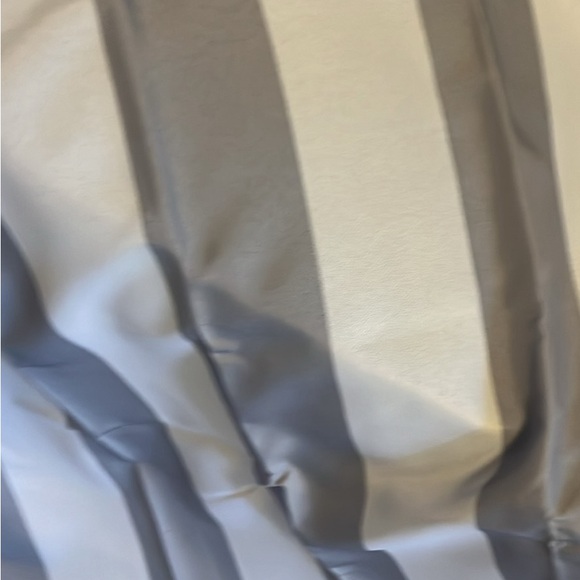 2 Curtain Panels Sun Zero 54” X 95” Gray and White stripe - Picture 2 of 7